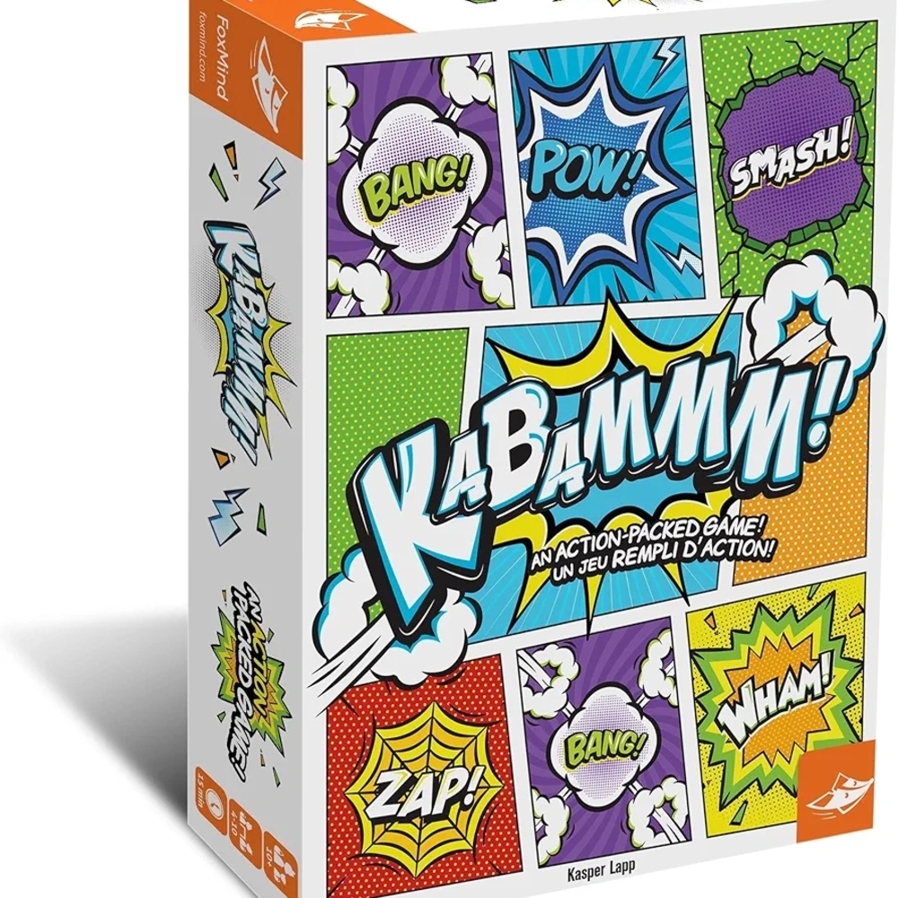 Foxmind Kabammm! an Action-Packed Game! Ideal for an Entire Family of Big Heroes